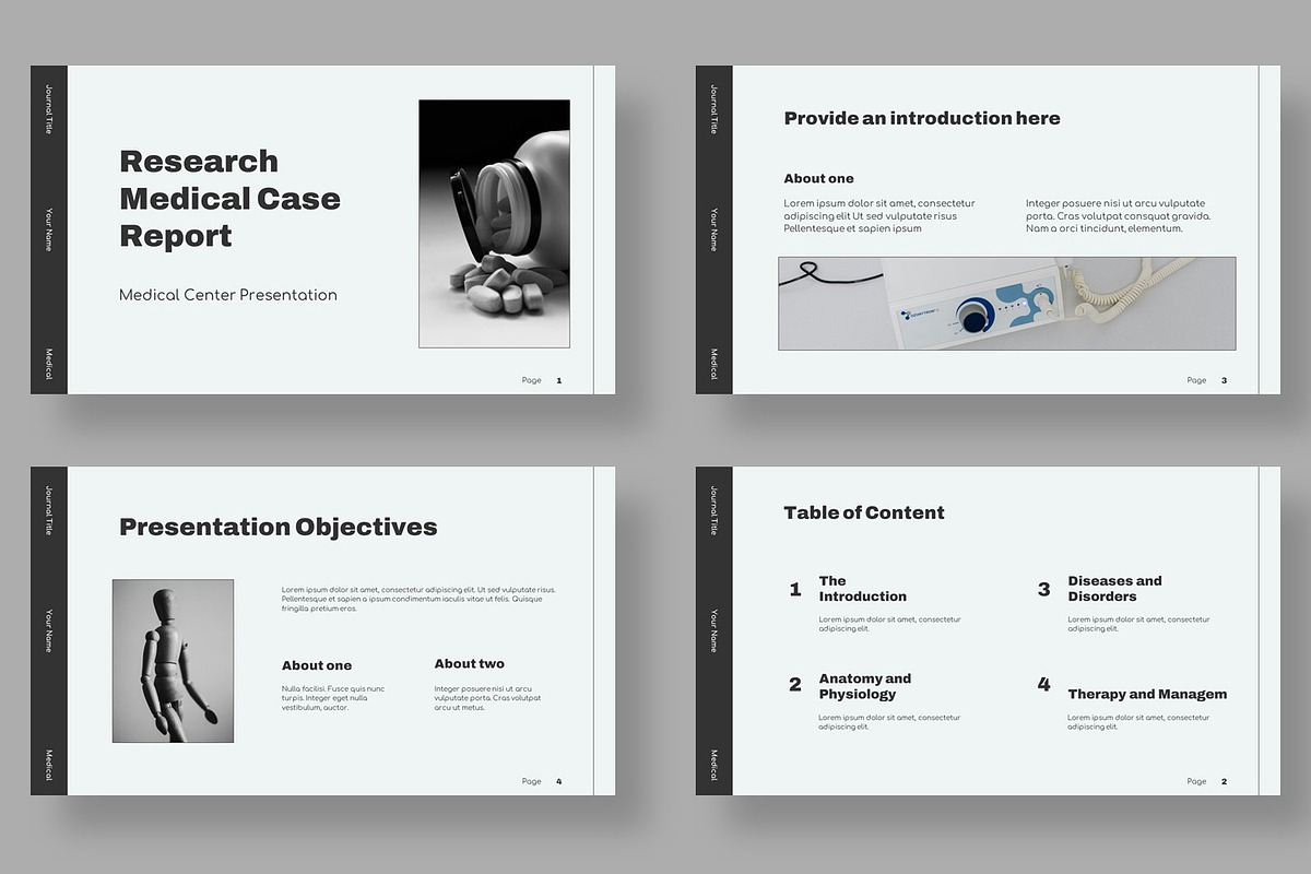 Research Medical Case Presentation, a Presentation Template by BumbleGraph Studio (Photo 3 of 7)