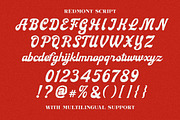 Redmont Retro Font Duo, a Script Font by Letterhend Studio (Thumbnail 7 of 10)
