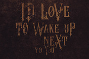 The Crow - Vintage Style Font, a Font by JumboDesign (Thumbnail 5 of 5)