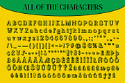 Heidan Rounded 3D, a Serif Font by Craft Supply Co. (Thumbnail 8 of 8)