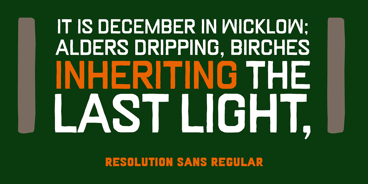 Resolution, a Handwritten Font by Barnbrook Fonts (Photo 5 of 10)