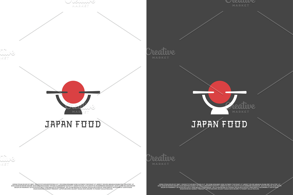 Japan Food Bowl Logo Design Icon, a Branding & Logo Template by Morvana Crew