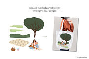 People and dogs in park illustration, a Person Illustration by LyubovZaytseva (Thumbnail 10 of 22)
