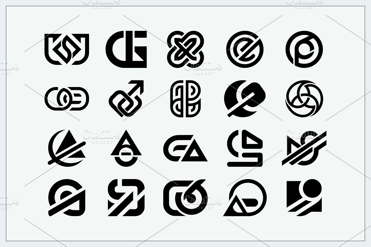 Modern Abstract Logo Bundle 120, a Branding & Logo Template by Vectorium Studio (Photo 2 of 5)