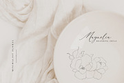 Magnolia Line Art Illustration, a Decorative Illustration by WalaPalette (Thumbnail 2 of 4)