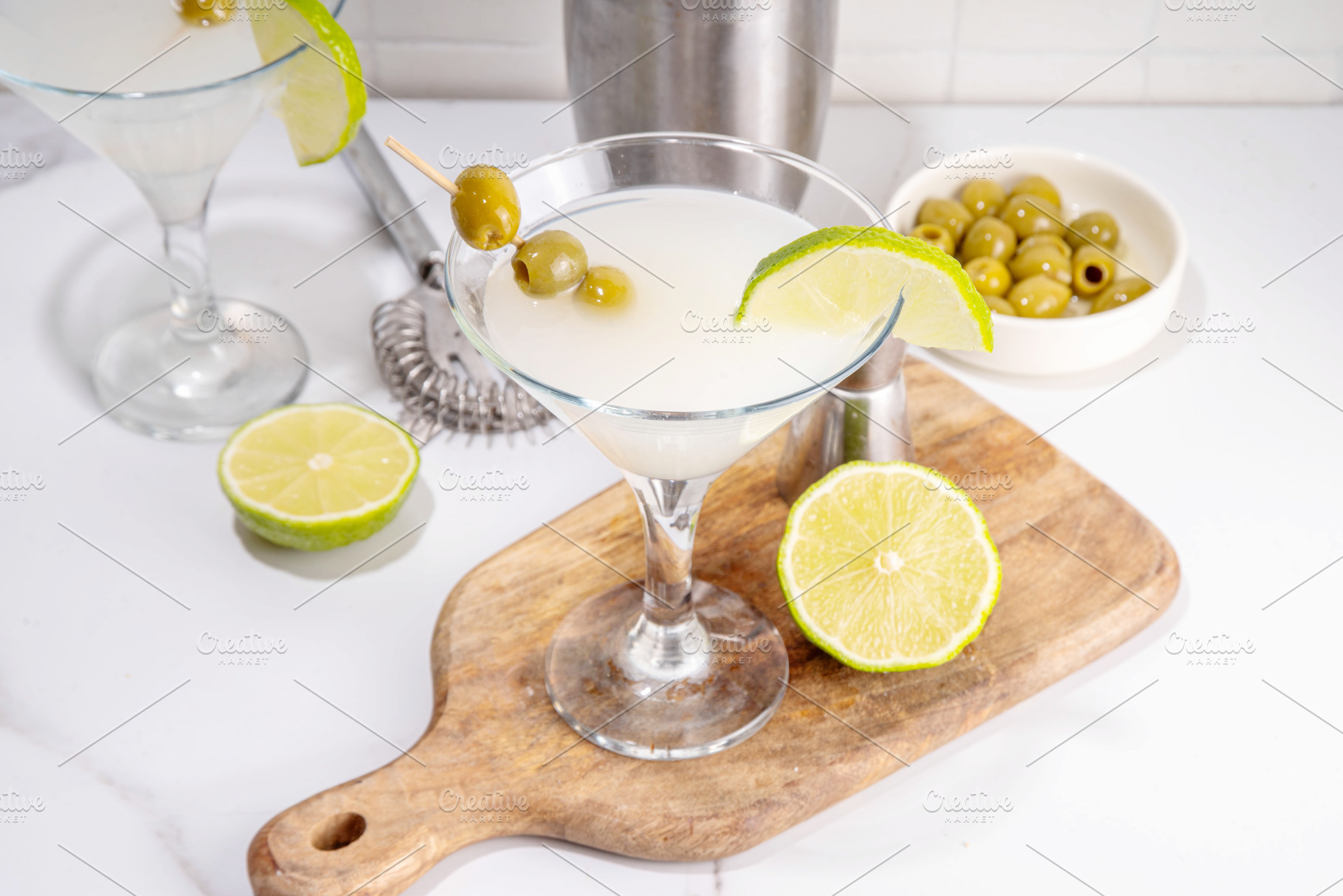 Mexican Martini Tequila Drink, a Food & Drink Photo by Rimma