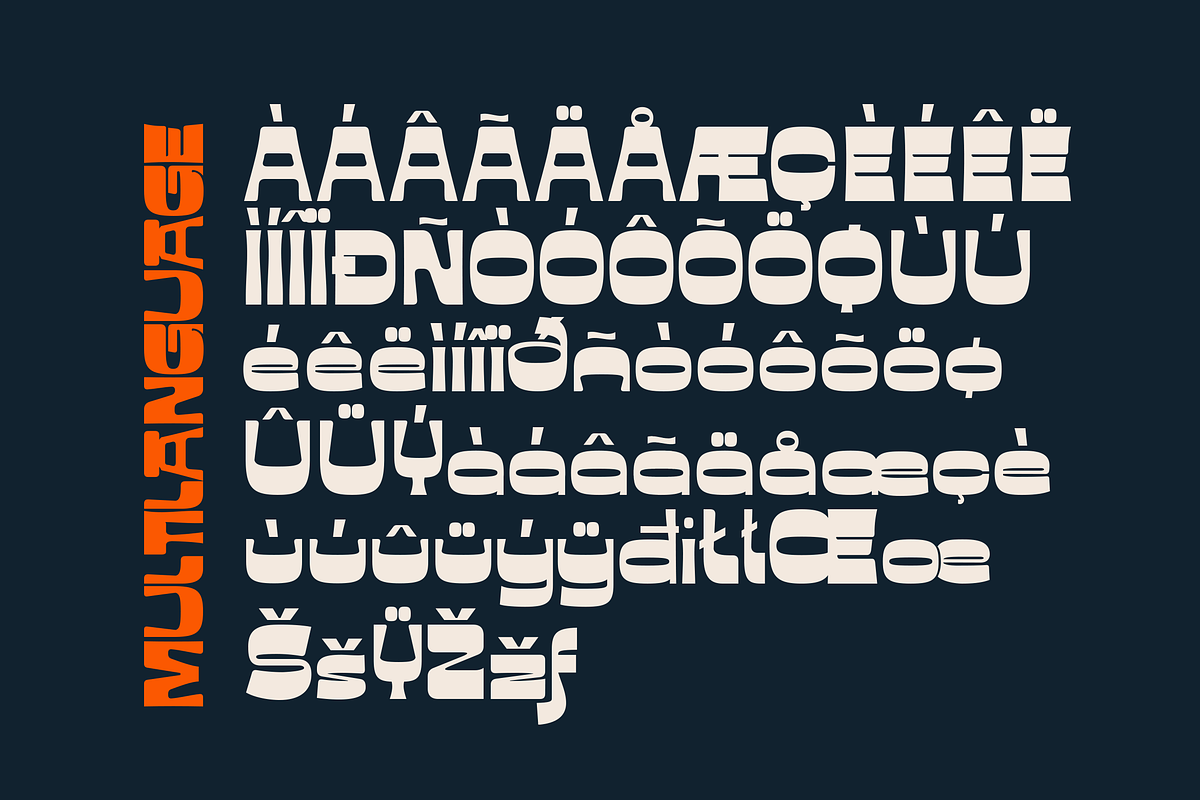 Fd- Sunn Neo Psychedelic Font, a Sans Serif Font by Fortunes Co (Photo 8 of 12)