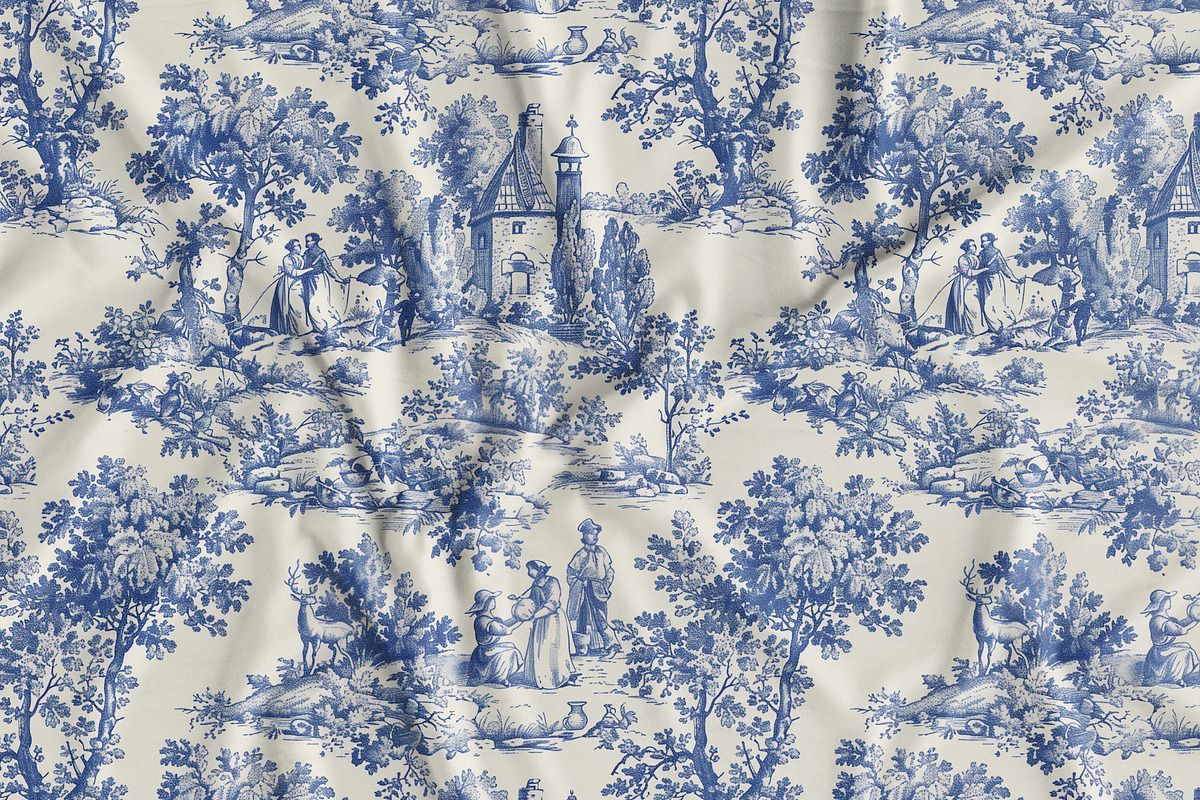 Toile de Jouy Print Design Patterns, a Pattern Graphic by Olya Creative (Photo 21 of 24)
