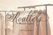 Maleryan Script - Modern Calligraphy, a Script Font by Letterhend Studio (Thumbnail 7 of 9)