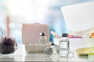 Tools for vaccinating against mites in a hospital nursing facili, a Health & Medical Photo by Davizro's Market