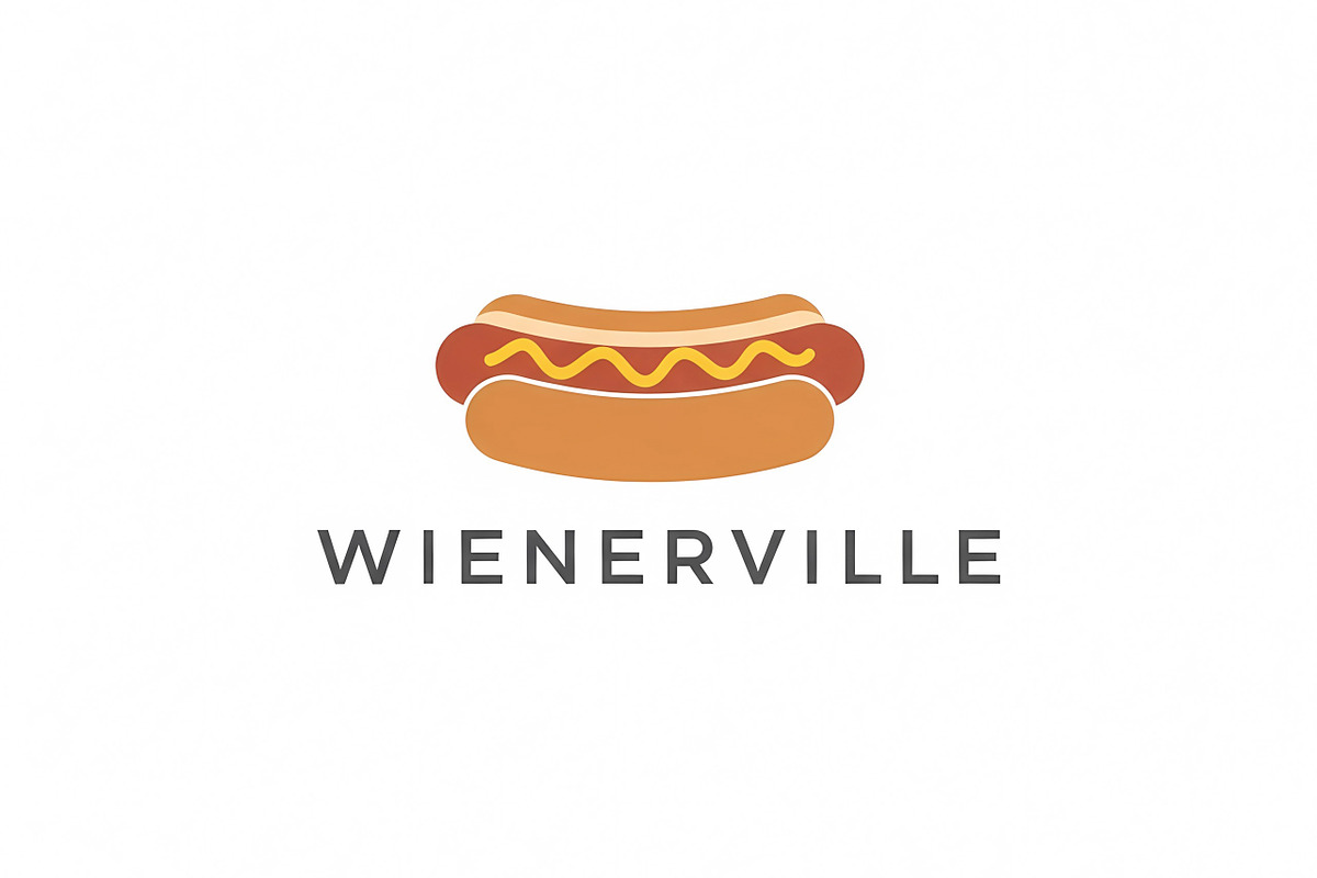 Wienerville Hot Dog, a Branding & Logo Template by Logocreative (Photo 1 of 2)