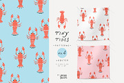 TINY TIDES. Seamless Patterns, a Pattern Graphic by annartdreams (Thumbnail 6 of 11)