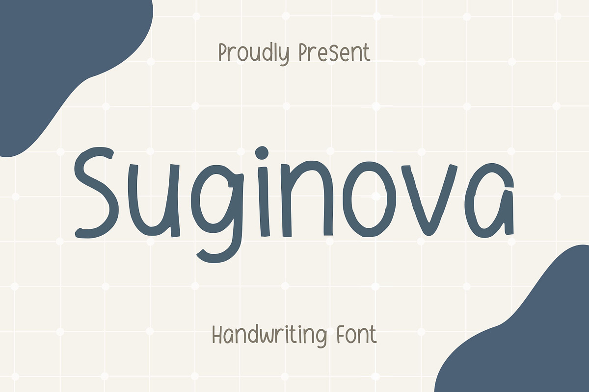 Suginova, a Handwritten Font by Aisyah (Photo 1 of 4)