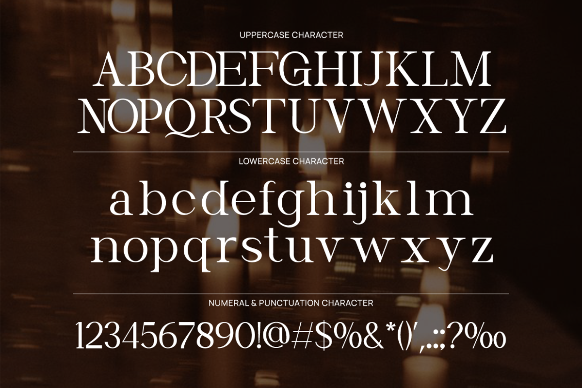 Lonika Modern Elegant Serif Font, a Serif Font by Vadovastd (Photo 2 of 9)