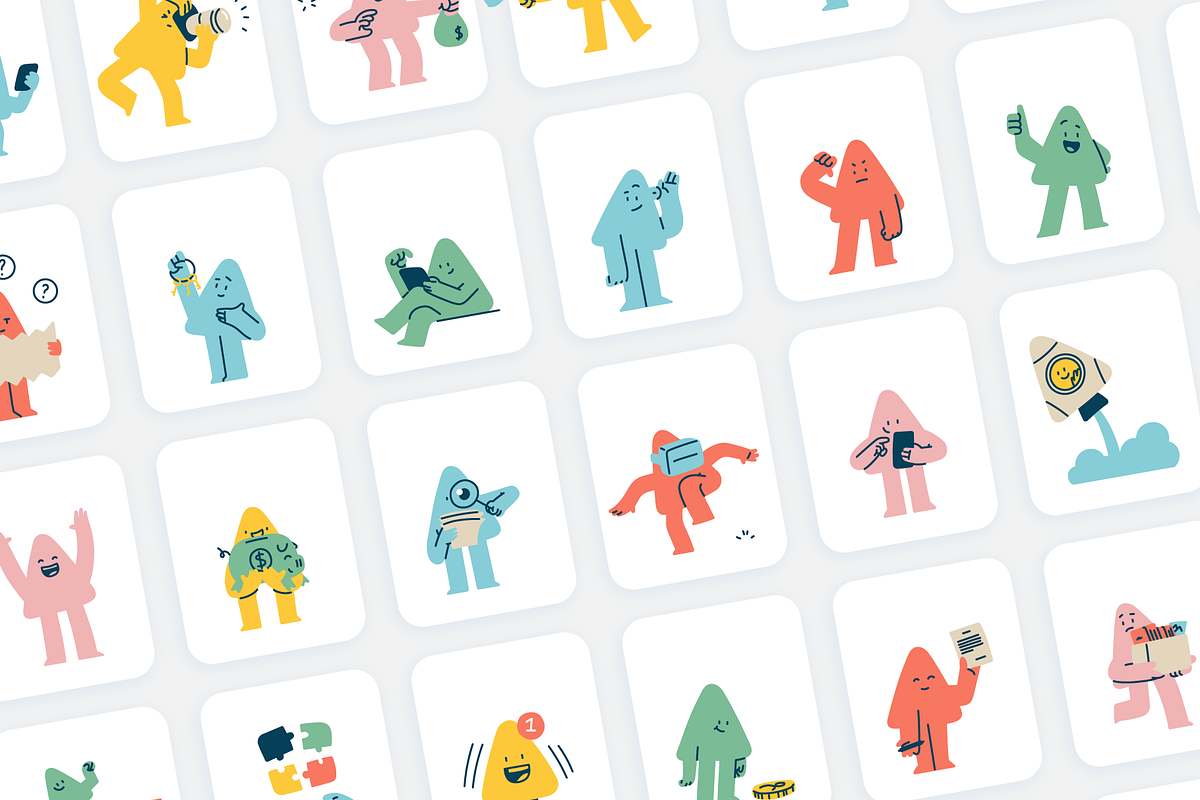 Theo - illustration pack, an Illustration by Ivan Mesaros (Photo 7 of 8)