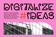 Hayko - Corporate Experimental Font, a Symbol Font by Pandeka Studio (Thumbnail 6 of 9)