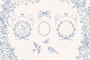 Floria Vintage Png & Vector Frames, a Decorative Illustration by Ekaproeka (Thumbnail 7 of 7)