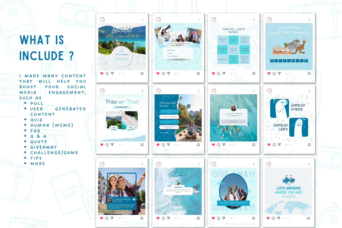 Instagram Post Canva Templates