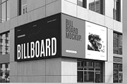 Billboard Mockup on Building Wall, an Advertising Mockup by graphypix (Thumbnail 3 of 4)