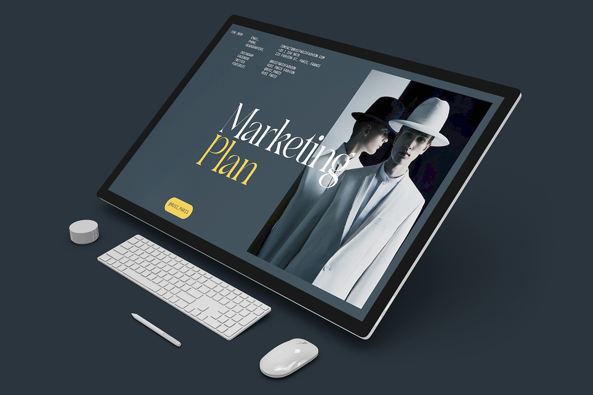 Rusi Marketing Plan Template preview 5