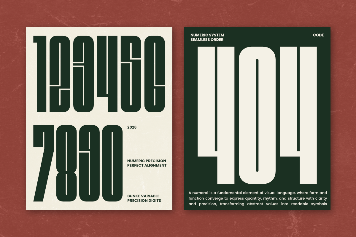 Bunke - Vintage Condensed Bold Sans, a Sans Serif Font by NexaLine (Photo 6 of 10)