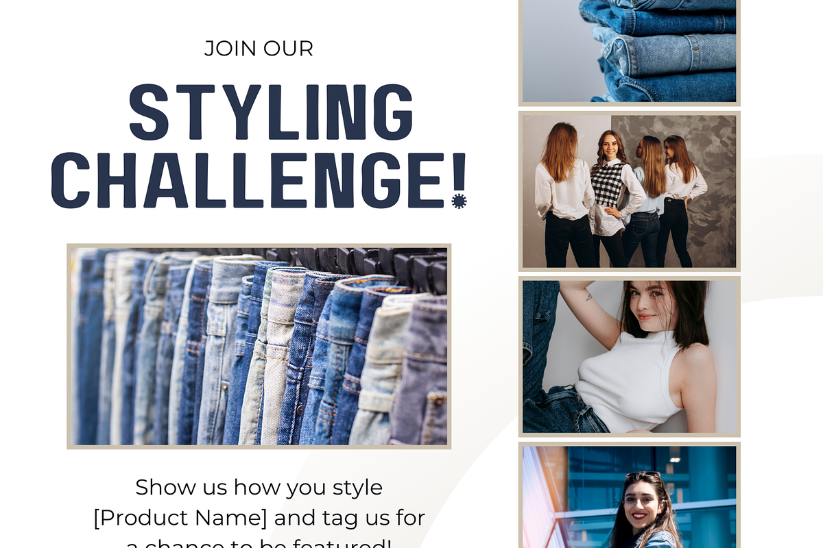 DENIM CLOTHING STORE SOCIAL MEDIA, a Social Media Template by Daring Digies (Photo 6 of 8)