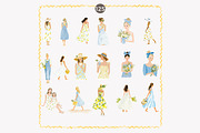 lemon clipart summer fashion clipart, a Decorative Illustration by Patishop Art (Thumbnail 8 of 10)
