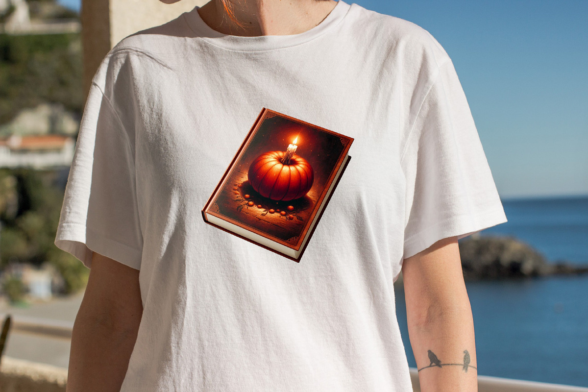 Halloween Books Sublimation Clipart, an Illustration by SVGArt (Photo 3 of 8)