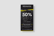 Fashion Black Friday Flyer DL Canva, a Flyer Template by artbart (Thumbnail 4 of 7)