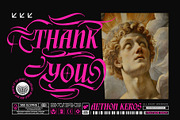 Aethon Keros Typeface, a Blackletter Font by alit design (Thumbnail 20 of 20)