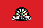 Dartboard Mascot Logo Template, a Branding & Logo Template by HasnainGFX (Thumbnail 2 of 3)