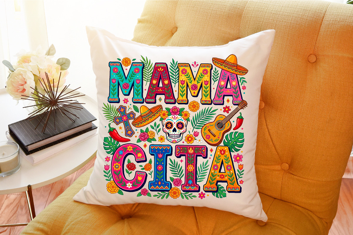 Mamacita Mama Cita Cinco De Mayo Mom, an Object Illustration by Sublimation Artist (Photo 9 of 9)