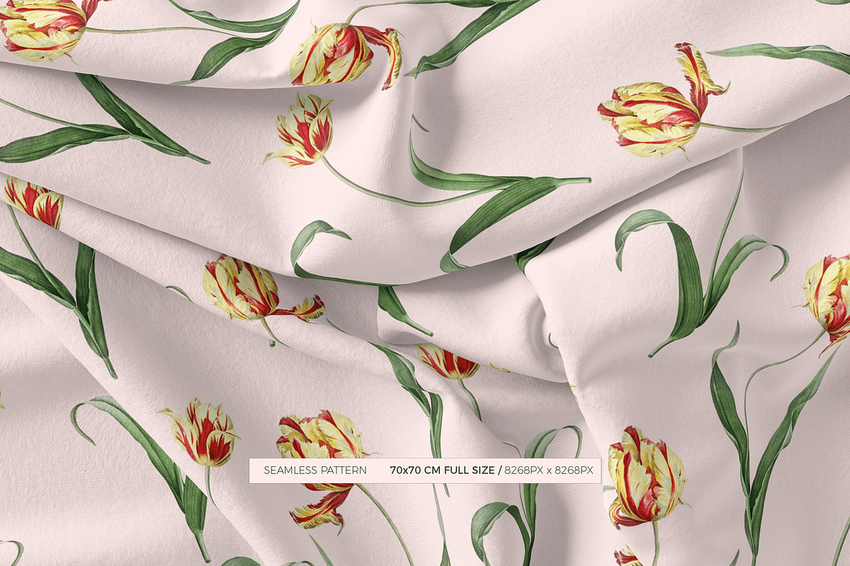 SPRING FLOWERS SEAMLESS PATTERNS, a Pattern Graphic by Splash! (Photo 7 of 10)