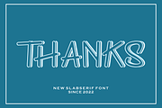 Thrisna, a Slab Serif Font by riotama85 (Thumbnail 5 of 5)