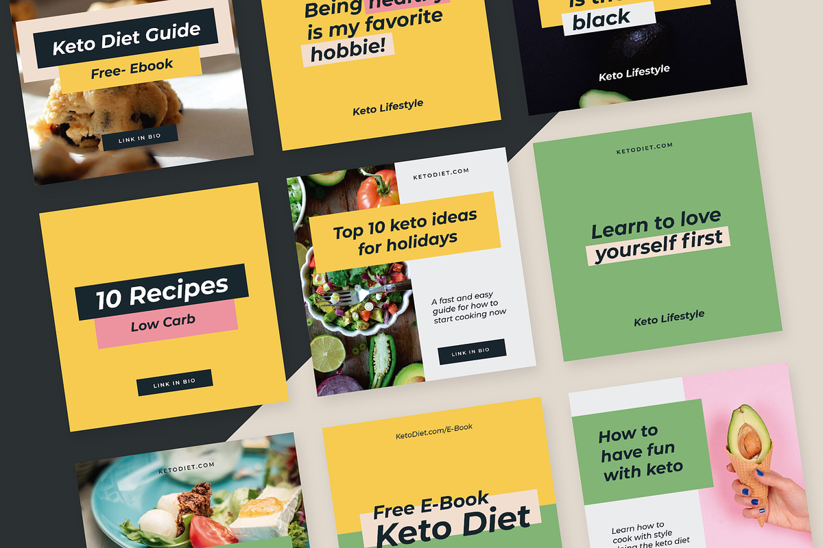 Fitness Instagram Creator, a Social Media Template by Design District (Photo 8 of 21)