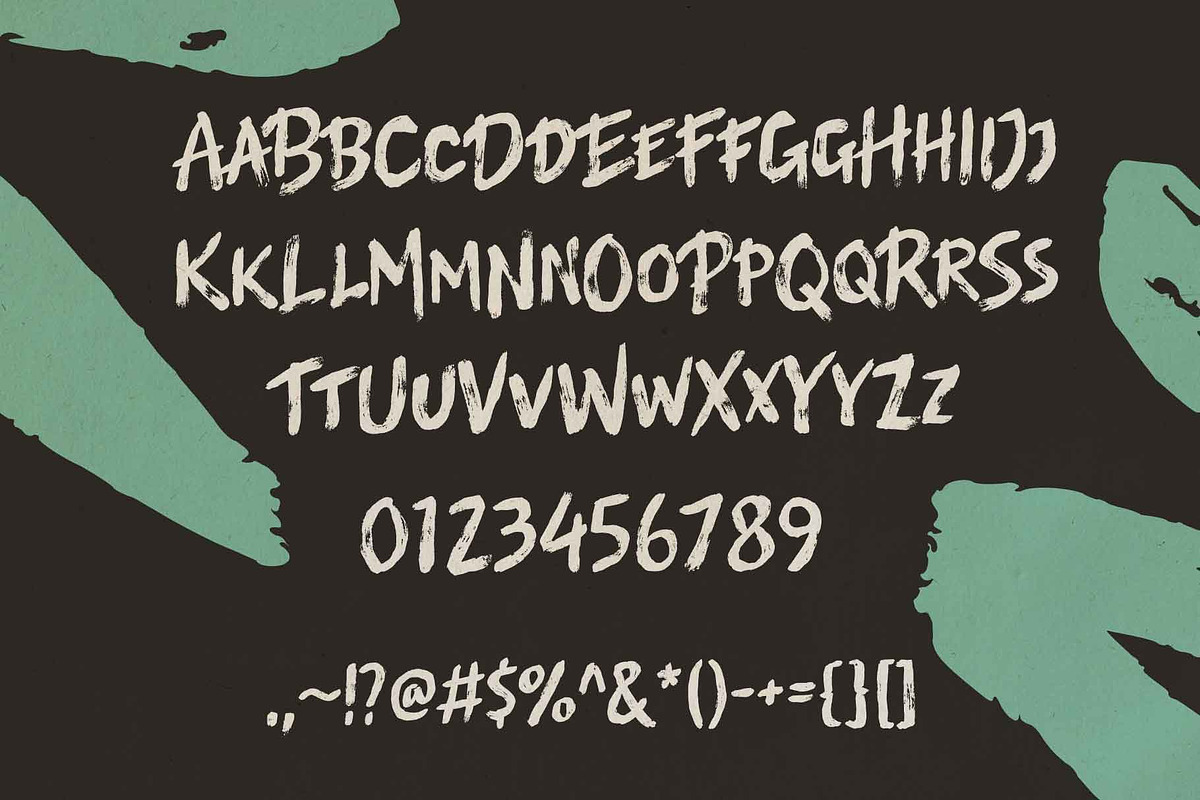 Mood Source; Rough Script Font, a Handwritten Font by Eko Bimantara (Photo 3 of 5)