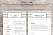 Word Resume & Cover letter Template, a Resume Template by Profilia Resume Boutique (Thumbnail 3 of 6)