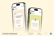 HYLTAR - Instagram Canva Templates, a Social Media Template by Studio Manuals (Thumbnail 2 of 8)
