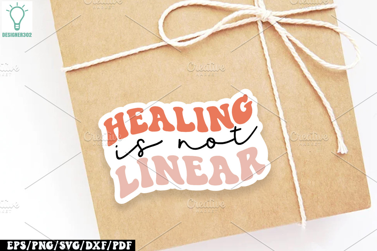 Boho Mental Health Sticker Bundle, a Graphic by Designer302 (Photo 8 of 22)