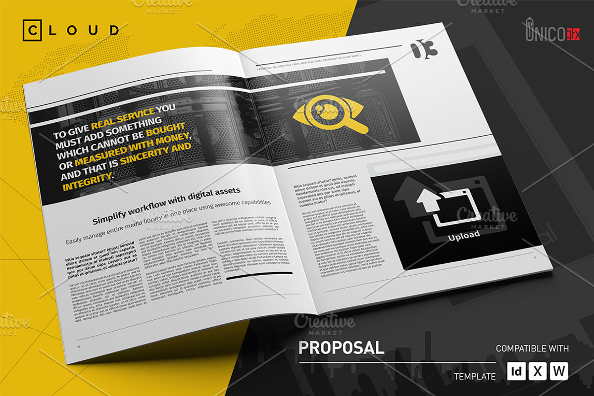 50 Page Full Proposal A4 / US Letter, a Stationery Template by Mastergfx (Photo 14 of 38)