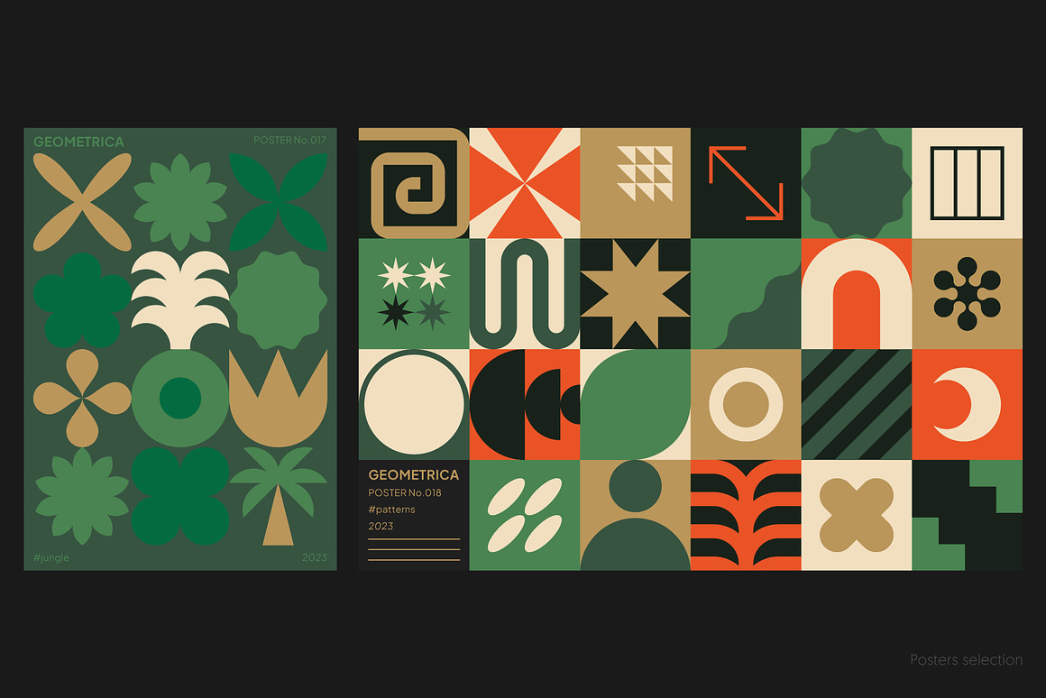 Geometrica Vol.1 – Vector Shape Kit, an Object Graphic by Léo Alexandre (Photo 12 of 16)