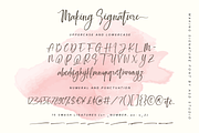 Making Signature Script Font, a Script Font by Monoco Type Foundry (Thumbnail 3 of 11)