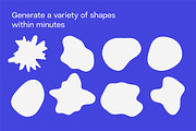 Blob Machine for Adobe Illustrator, a Plug-in Add-On by GRPXSTORE (Thumbnail 3 of 5)