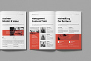 Business Plan Template, a Brochure Template by Work-Envance (Thumbnail 4 of 10)