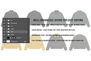 Vintage Utility Jacket Mockup PSD, a Hoody Mockup by std.badboy (Thumbnail 3 of 4)