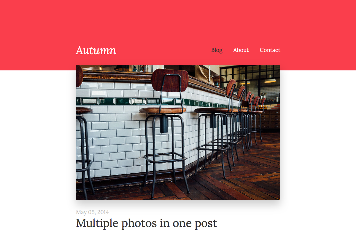 Autumn, for Kirby 2 CMS, a Templates & Theme by Starckio (Photo 4 of 5)