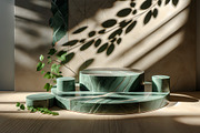 10 3D marble stone podium Bundle, a Background Photo by zahidhossainalif (Thumbnail 5 of 11)