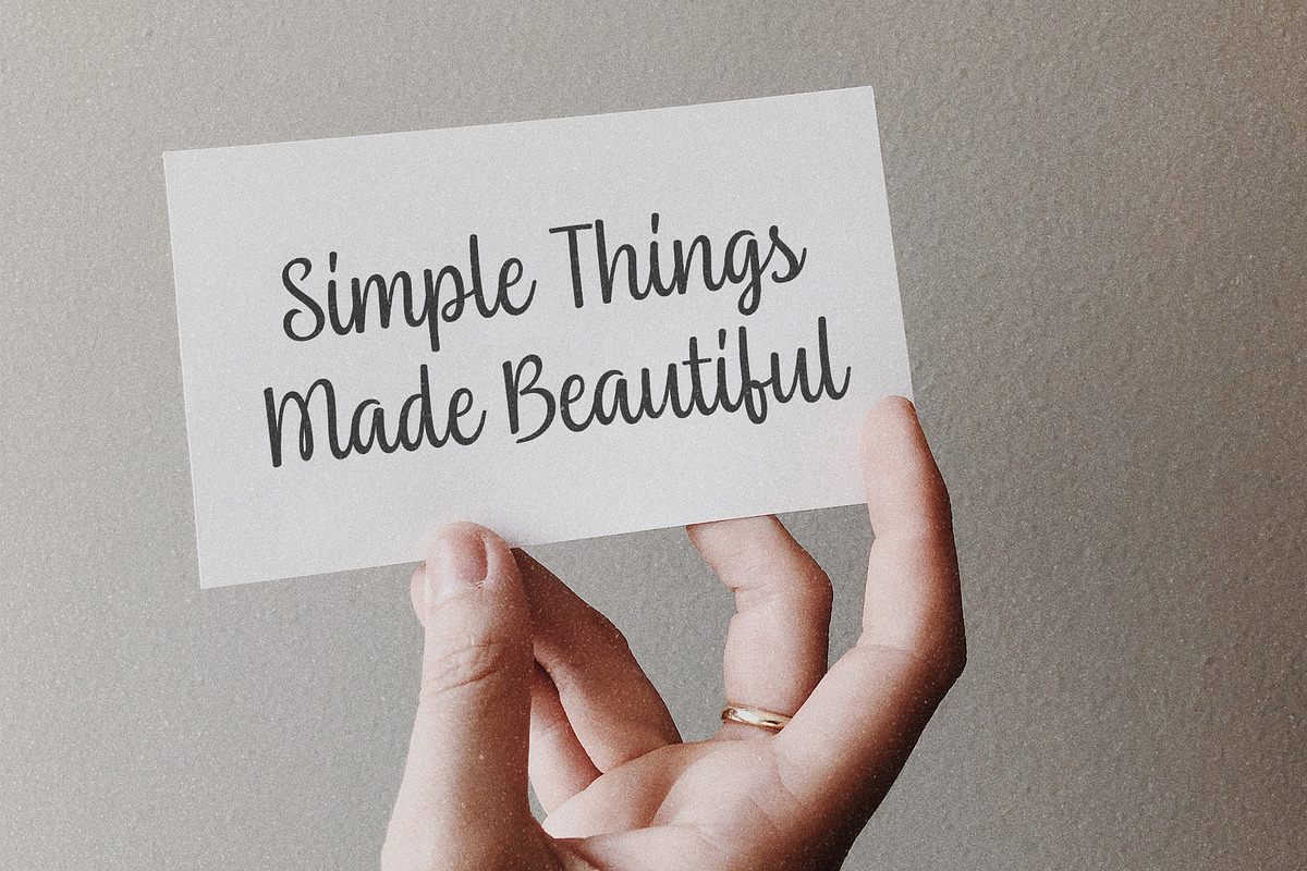 Daisy Stitch: A charming handwritten, a Handwritten Font by Four Lines Std. (Photo 5 of 9)