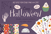 Cozy Halloween Bundle, a Decorative Illustration by Decor Lines (Thumbnail 1 of 9)