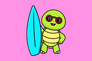 Cute Animal Sport Pack Cartoon, a Sport Illustration by Artstorystudio (Thumbnail 10 of 11)